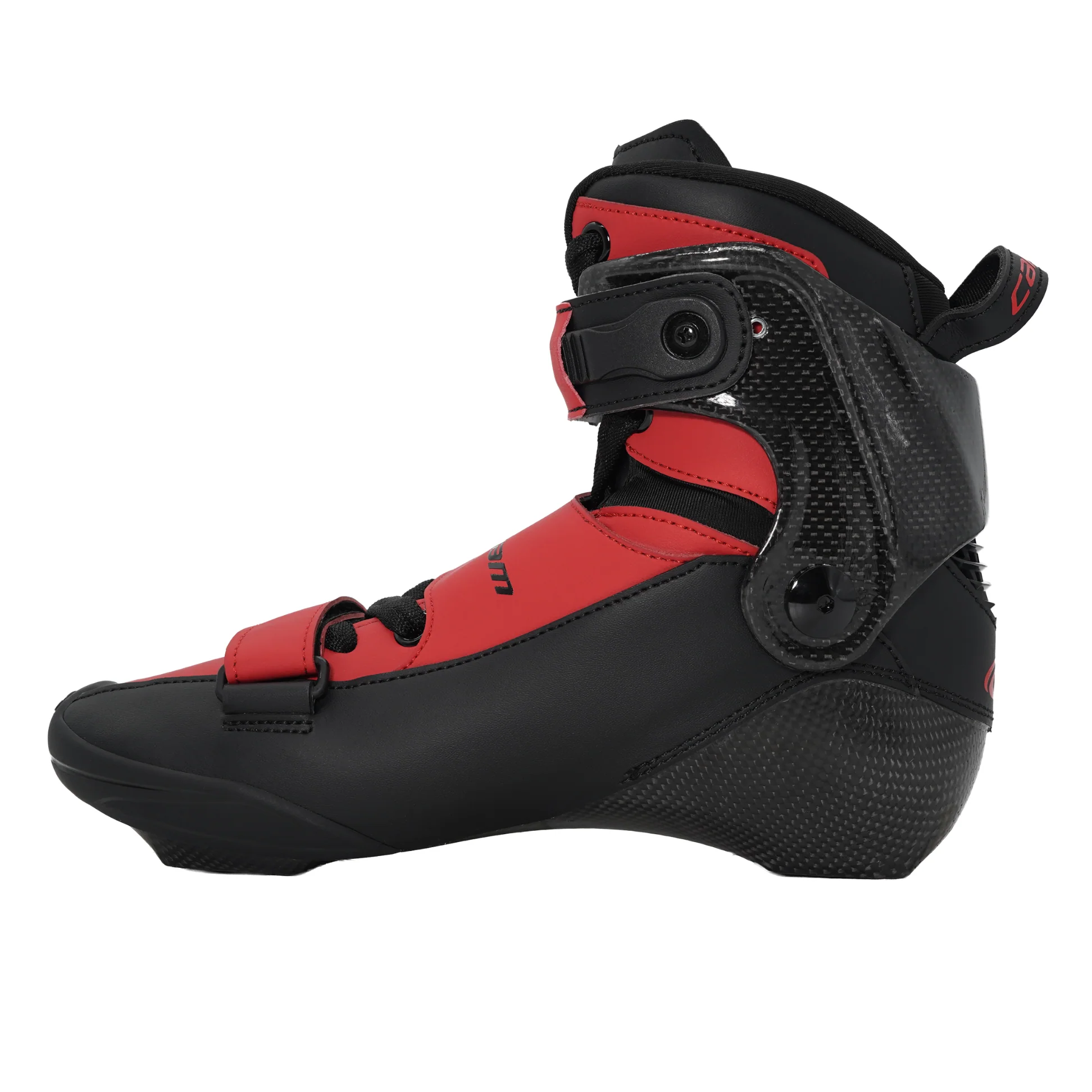 Bota Freeride Urban Negro x Rojo Mate - Image 4