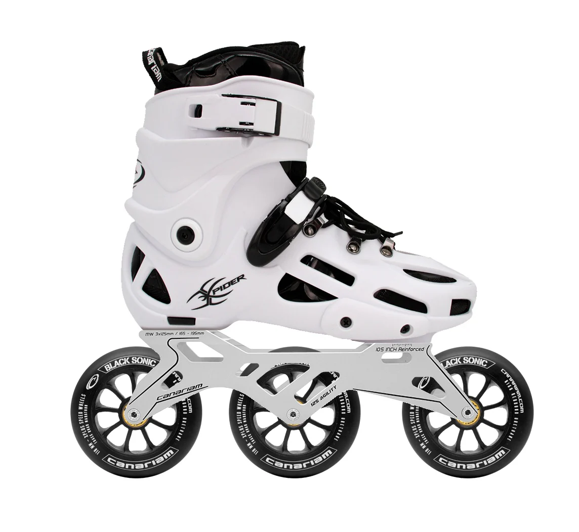 Xpider Raptor Agility Blanco 10.5 Black Sonic negra 3x110mm - Image 7
