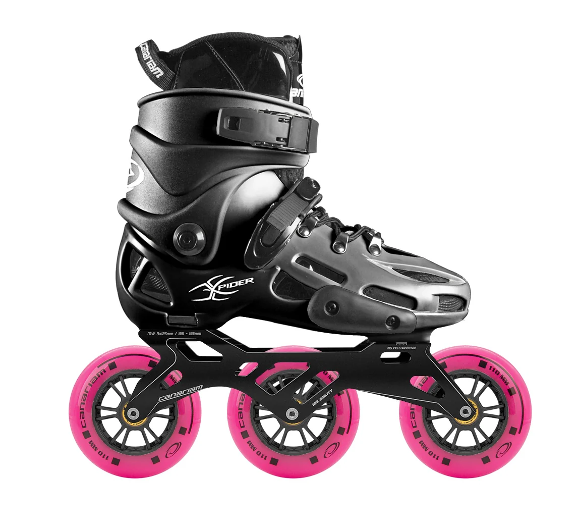 Xpider Raptor Agility Negro 10.5 Canariam Xlide fucsia 3x110mm - Image 3