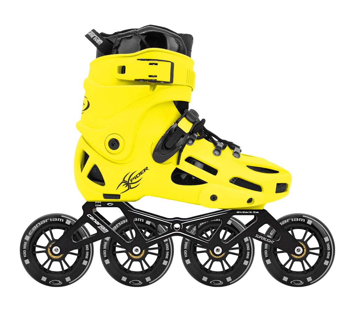 Xpider Superlight 12.2 Canariam Xlide negra 4x100mm - Image 4
