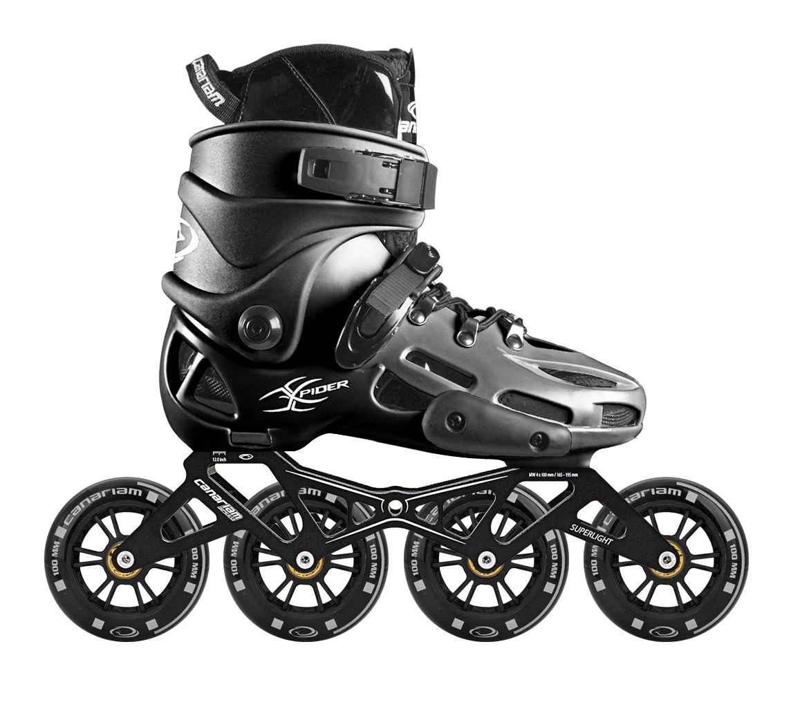 Xpider Superlight 12.2 Canariam Xlide negra 4x100mm - Image 6
